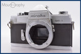 ★極上美品★ ミノルタ MINOLTA minolta SR-1 ★完動★同梱無料 #am2053