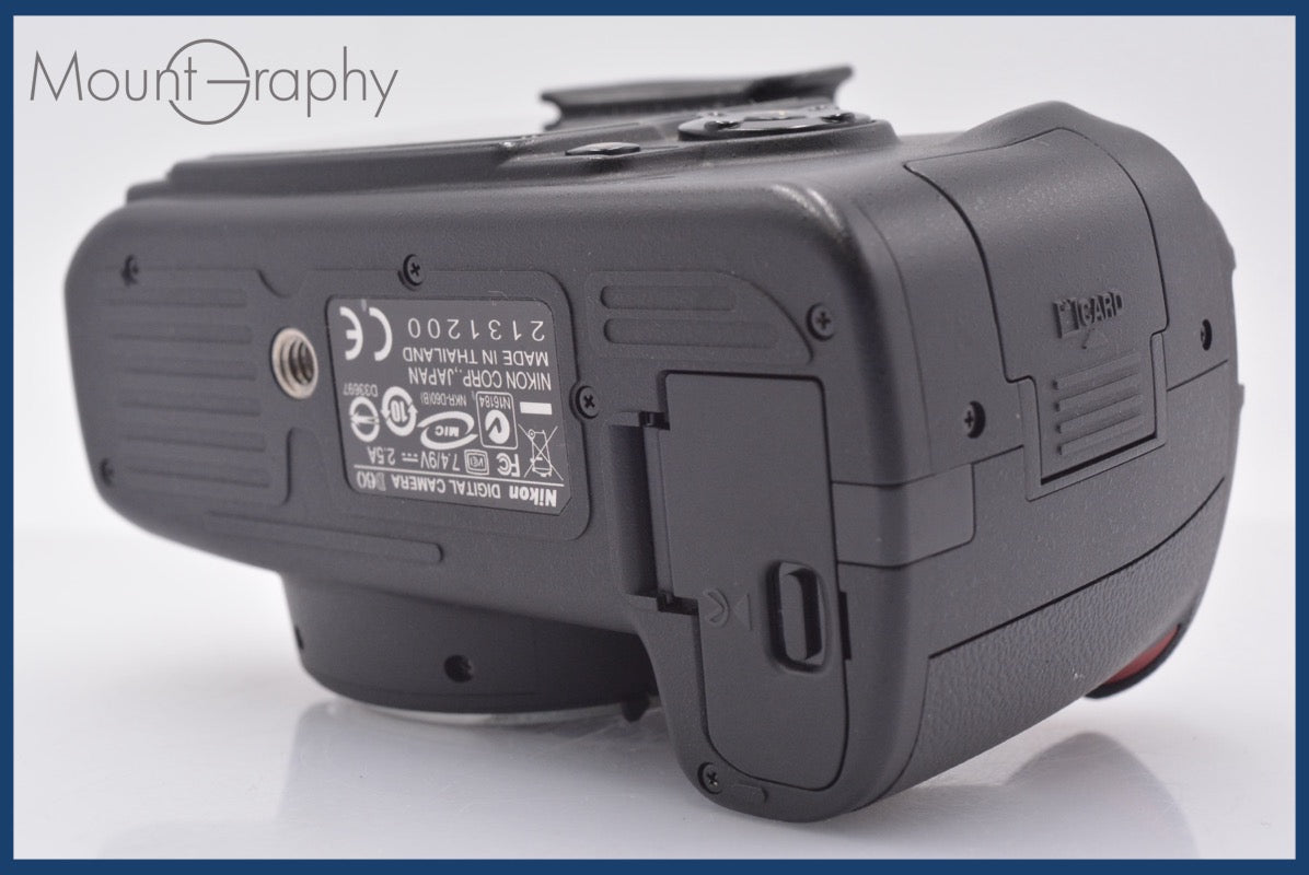 ★極上美品★ ニコン Nikon D60 ボディキャップ、バッテリー付属 ★完動★同梱無料 #am2123 ☆極上美品☆ ニコン Nikon D60 ボディキャップ、バッテリー付属 ☆完