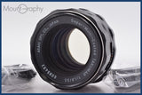 ★良品★ ペンタックス PENTAX Super-Multi-Coated TAKUMAR 55mm F1.8 前後キャップ&amp;レンズフィルター付 ★完動★同梱無料 #am2239