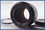 ★極上美品★ ニコン Nikon NIKKOR 50mm F1.4 前後キャップ&amp;レンズフィルター付 ★完動★同梱無料 #am2272