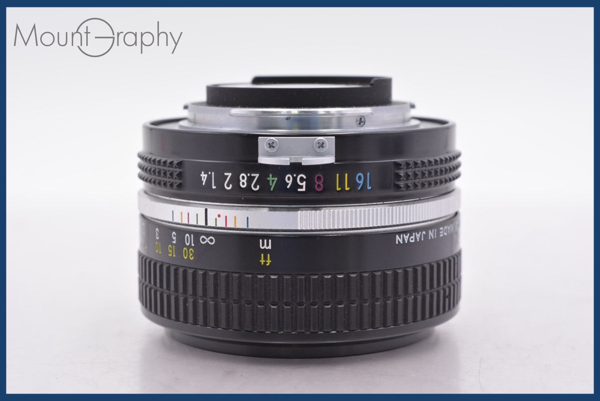 ニコン Nikon NIKKOR 50mm F1.4 前後キャップ&レンズフィルター付 ★完動★同梱無料 #am2272 ☆極上美品☆ ニコン Nikon NIKKOR 50mm F1.4 前後キャップ&レンズ