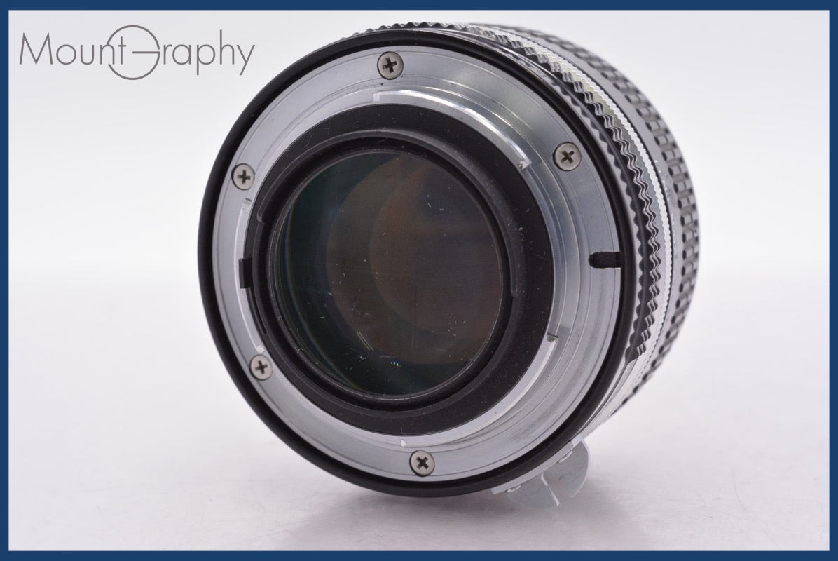 ☆極上美品☆ ニコン Nikon NIKKOR 50mm F1.4 前後キャップ&レンズ