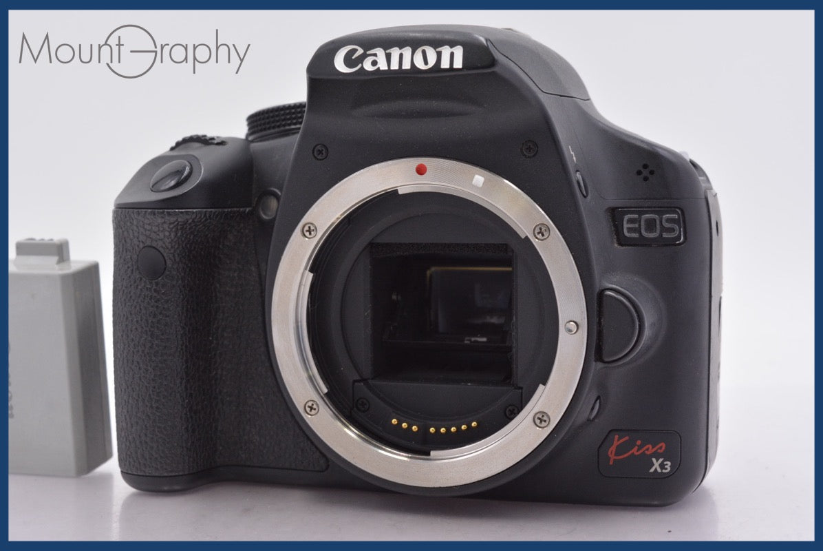 ☆良品☆ キヤノン Canon EOS Kiss X3 ☆完動☆同梱無料 #am2470