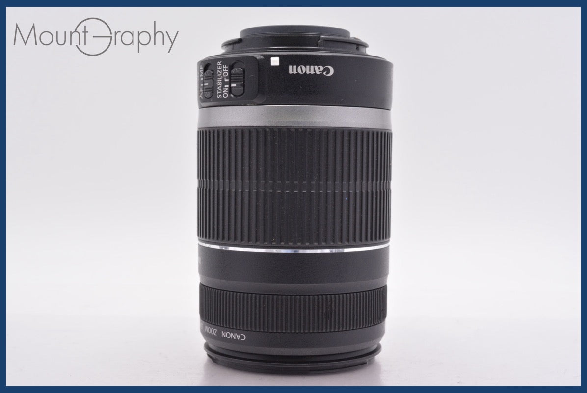 ☆極上美品☆ キヤノン Canon EF-S 55-250mm F4-5.6 前後キャップ