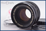 ★極上美品★ コニカ KONICA HEXANON AR 50mm F1.7 前後キャップ&amp;レンズフィルター付 ★完動★同梱無料 #am2512