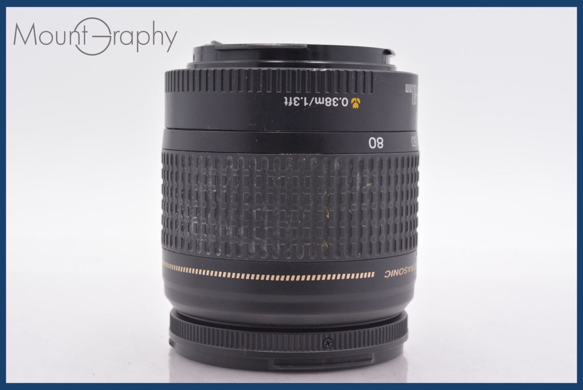 CANON キヤノン EF 28-80mm （ジャンク品） ☆ジャンク特価☆ キヤノン Canon EF 28-80mm F3.5-5.6 IV USM 前後