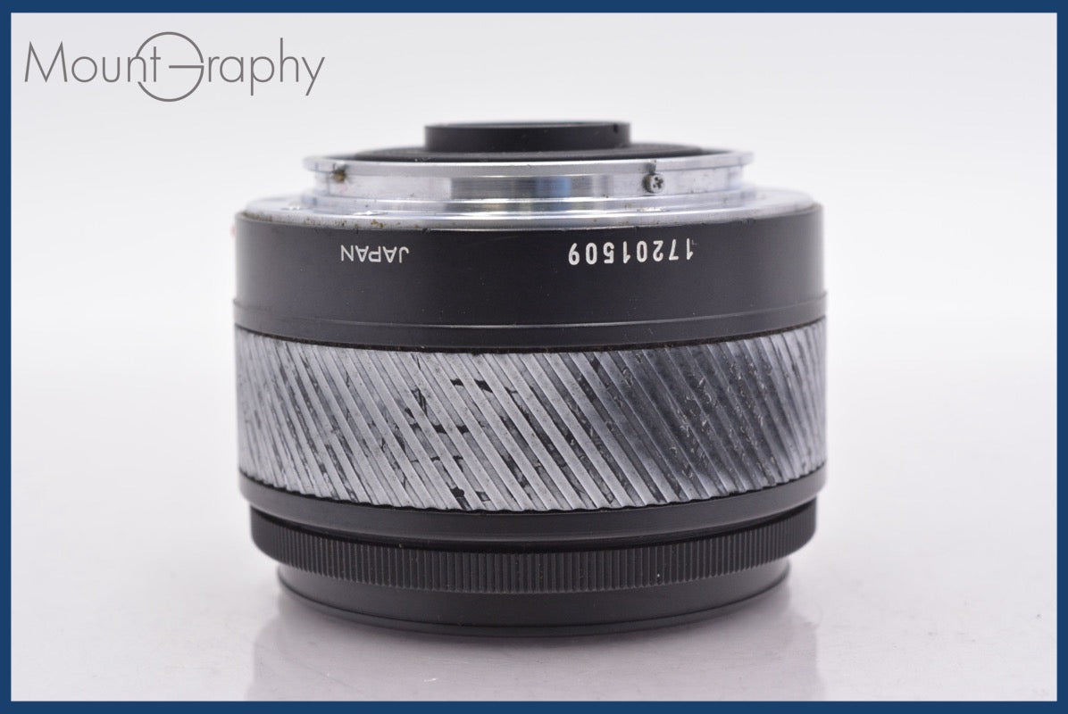 ☆良品☆ ミノルタ MINOLTA AF 28mm F2.8 前後キャップ&レンズ