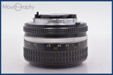 ★良品★ ニコン Nikon NIKKOR 50mm F1.4 Ai 前後キャップ&amp;レンズフィルター付 ★完動★同梱無料 #am2597