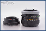 ★良品★ キヤノン Canon FD 50mm F1.4 S.S.C. + Canon FD M4/3 マウントアダプタ 前後キャップ&amp;レンズフィルター付 ★完動★ #am2678