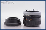 ★良品★ キヤノン Canon FD 50mm F1.4 S.S.C. + Canon FD M4/3 マウントアダプタ 前後キャップ&amp;レンズフィルター付 ★完動★ #am2678