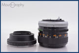 ★良品★ キヤノン Canon FD 50mm F1.4 S.S.C. + Canon FD M4/3 マウントアダプタ 前後キャップ&amp;レンズフィルター付 ★完動★ #am2678