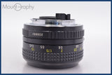 ★良品★ リコー RICOH XR RIKENON 50mm F2 前後キャップ&amp;レンズフィルター付 ペンタックスK用(MF) ★完動★同梱無料 #am2747