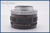 ★良品★ コニカ KONICA HEXANON 52mm F1.8 前キャップ&amp;レンズフィルター付 ★完動★同梱無料 #am2754