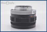★良品★ コニカ KONICA HEXANON 52mm F1.8 前キャップ&amp;レンズフィルター付 ★完動★同梱無料 #am2754