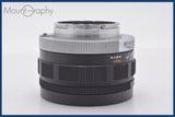 ★良品★ コニカ KONICA HEXANON 52mm F1.8 前キャップ&amp;レンズフィルター付 ★完動★同梱無料 #am2754