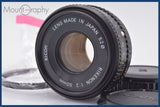 ★良品★ リコー RICOH RIKENON 50mm F2 前後キャップ&amp;レンズフィルター付 ペンタックスK用(MF) ★完動★同梱無料 #am2812