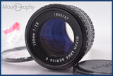 ★極上美品★ ニコン Nikon SERIES E 100mm F2.8 前後キャップ&amp;レンズフィルター付 ★完動★同梱無料 #am2900