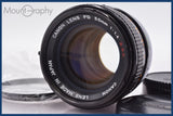 ★良品★ キヤノン Canon FD 50mm F1.4 S.S.C. 前後キャップ&amp;レンズフィルター付 ★完動★同梱無料 #am2981
