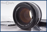 【動作保証】 ニコン Nikon NIKKOR 50mm F1.4 Ai-S 前後キャップ&amp;レンズフィルター付 同梱無料 #am2994