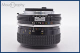 【動作保証】 ニコン Nikon NIKKOR 35mm F2.8 Ai 前後キャップ&amp;レンズフィルター付 同梱無料 #am2996
