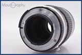【動作保証】 ニコン Nikon Micro-NIKKOR 105mm F4 Ai-S 前後キャップ&amp;レンズフィルター、レンズフード付 同梱無料 #am3001