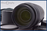 【動作保証】 ニコン Nikon AF-S DX NIKKOR 55-300mm F4.5-5.6 G ED VR 前後キャップ&amp;レンズフィルター、レンズフード付 同梱無料 #am3053