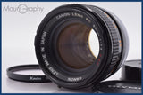 【動作保証】 キヤノン Canon FD 50mm F1.4 S.S.C. 前後キャップ&amp;レンズフィルター付 同梱無料 #am3054
