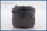 【動作保証】 キヤノン Canon NEW FD 28mm F2 前後キャップ&amp;レンズフィルター付 同梱無料 #am3111