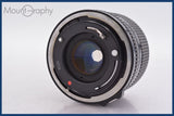 【動作保証】 キヤノン Canon NEW FD 28mm F2 前後キャップ&amp;レンズフィルター付 同梱無料 #am3111