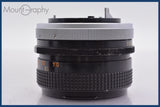 【動作保証】 キヤノン Canon FD 28mm F3.5 S.C. 前後キャップ&amp;レンズフィルター付 同梱無料 #am3263