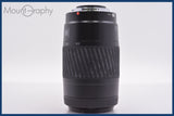 【動作保証】 ミノルタ MINOLTA AF ZOOM 75-300mm F4.5-5.6 元箱、前後キャップ&amp;レンズフィルター、取扱説明書（英語表記）付属 #am3292
