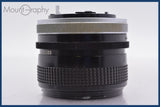 【動作保証】 キヤノン Canon FD 28mm F2.8 S.C. 前後キャップ付 同梱無料 #am3298