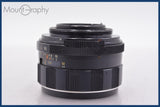 【動作保証】 ペンタックス PENTAX Super-Takumar 55mm F1.8 前後キャップ&amp;レンズフィルター付 同梱無料 #am3340