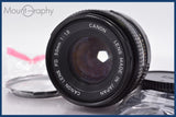 キヤノン Canon NEW FD 50mm F1.8 前後キャップ&amp;レンズフィルター付 同梱無料 #am3416