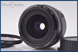 【美品・動作保証】 キヤノン Canon EF 28mm F2.8 前後キャップ&amp;レンズフィルター付 同梱無料 #am3463