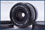 【動作保証】 キヤノン Canon FD 28mm F2.8 S.C. 前後キャップ&レンズフィルター付 同梱無料 #am3510