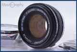 【動作保証】 オリンパス OLYMPUS OM-SYSTEM F.ZUIKO AUTO-S 50mm F1.8 前後キャップ&amp;レンズフィルター付 同梱無料 #am3596