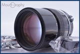 【動作保証】 ニコン Nikon NIKKOR 135mm F2.8 非Ai 前後キャップ&amp;レンズフィルター付 同梱無料 #am3600