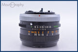 【動作保証】 キヤノン Canon FD 50mm F1.8 S.C. 前後キャップ&amp;レンズフィルター&amp;フード付 同梱無料 #am3639