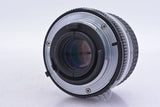 【動作保証】 ニコン Nikon NIKKOR 35mm F2.8 Ai 前後キャップ&amp;レンズフィルター付 同梱無料 #am3671