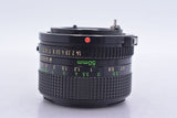 【動作保証】 キヤノン Canon NEW FD 50mm F1.4 前後キャップ&amp;レンズフィルター付 同梱無料 #am3677