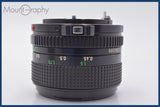 【動作保証】 キヤノン Canon NEW FD 50mm F1.4 前後キャップ&amp;レンズフィルター付 同梱無料 #am3709