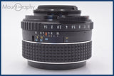 ペンタックス PENTAX SMC TAKUMAR 50mm F1.4 前後キャップ&amp;レンズフィルター付 同梱無料 #am3724