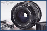 【動作保証】 ミノルタ MINOLTA MD W.ROKKOR 28mm F2.8 前後キャップ&amp;レンズフィルター付 同梱無料 #am3741