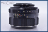 【美品・動作保証】 ペンタックス PENTAX Super-Takumar 55mm F1.8 後期 前後キャップ&amp;レンズフィルター付 同梱無料 #am3782