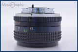 【動作保証】 ミノルタ MINOLTA MC ROKKOR-PF 50mm F1.7 前後キャップ&amp;レンズフィルター付 同梱無料 #am3972