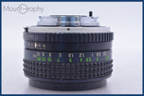 【動作保証】 ミノルタ MINOLTA MC ROKKOR-PF 50mm F1.7 前後キャップ&amp;レンズフィルター付 同梱無料 #am3972