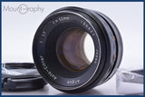 【動作保証】 富岡光学製 Argus Auto-Cintar 55m F1.7 前後キャップ&amp;レンズフィルター付 M42用 同梱無料 #am3974