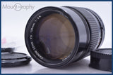 【動作保証】 キヤノン Canon NEW FD 135mm F2.8 前後キャップ&amp;レンズフィルター付 同梱無料 #am3991
