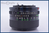 【動作保証】 キヤノン Canon NEW FD 50mm F1.4 前後キャップ&amp;レンズフィルター付 同梱無料 #am3994